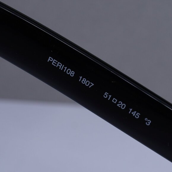 Palm Angels PERI108 MELROSE 1807 Cat Eye Sunglasses - Black/Yellow/Grey - Picture 7 of 9